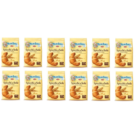 Mulino Bianco Kekse Mulino Bianco Kekse Spicchi di sole 350g Italien biskuits cookies kuchen 12x Original italienisch 8076809542593