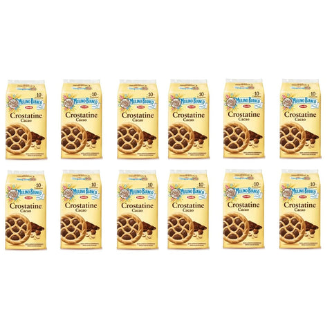 Mulino Bianco Kekse Mulino Bianco Kuchen Crostatina Cacao schokoriegel Schokolade kekse Kakao 40gr 120x Original italienisch 8076809514842