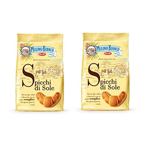 Mulino Bianco "Spicchi di Sole" Butterbrot und Eiern 1x400g Original italienisch Kekse
