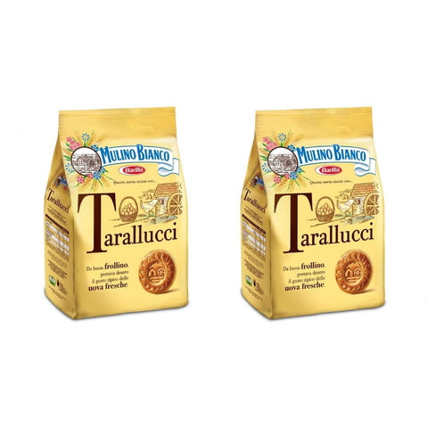 Mulino Bianco Kekse Mulino Bianco Tarallucci 700 gr. 2 x 350 gr. (2er SET) Original italienisch 8076809572828
