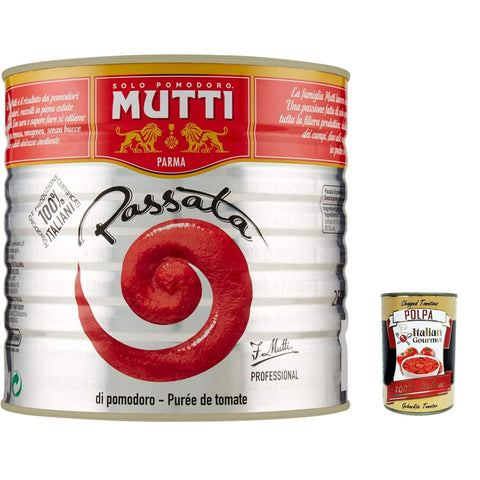 Mutti Passata di Pomodoro Tomatenpaste Tomaten sauce 100% Italienisch 2500 g Gemüse Original