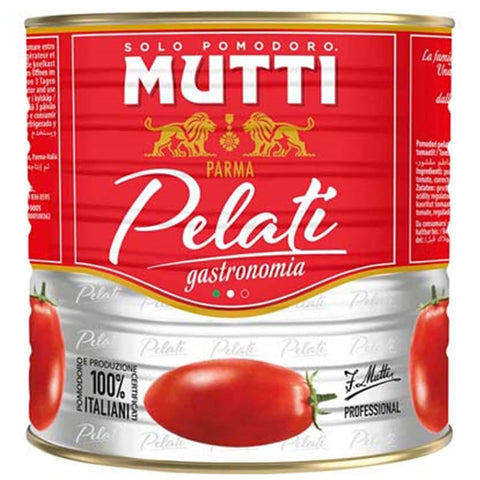 Mutti Geschälte Tomaten Selezione Gastronomia 2,5 kg (6 Stück) Original italienisch