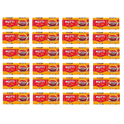 Mutti Gemüse Mutti Pomodori Datterini Pelati Tomaten ( 220 gr x 2 ) 100% Italienisch 24x Original italienisch 8005110052125