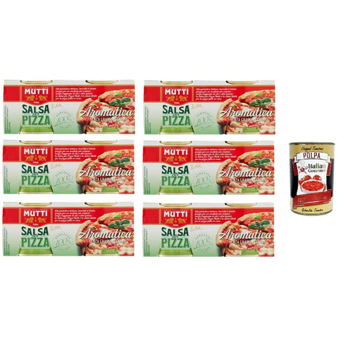 Mutti Koch- & Backzutaten Mutti Salsa per pizza Aromatizzata Aromatisierte Pizzasauce 2x210gr italienisch Original 8005110551260