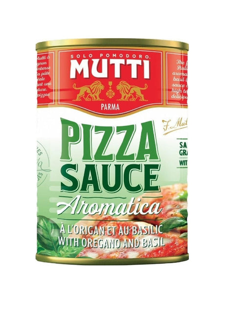 Mutti Saucen & Marinaden Mutti Pizza Sauce Aromatica Tomatenmark mit Oregano und Basilikum 12 x 400 g