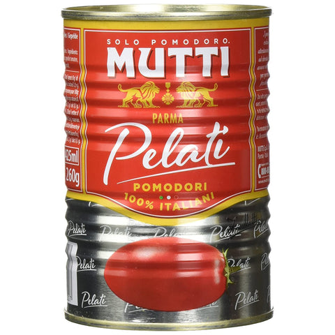 Mutti Pomodori bestern geschälte Tomaten sauce aus Italien 48x400g Original italienisch