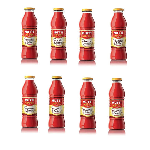Mutti Passata di Pomodoro Tomatenpaste Tomaten sauce 100% 8x700g Original italienisch