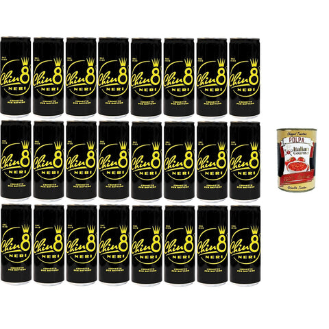 Neri Dal 1949 Chino8 Neri Chinotto per Davvero Chinotto für Wirklich,Durstlöschendes Getränk mit einzigartigem Geschmack 24x33 cl italienisch Original