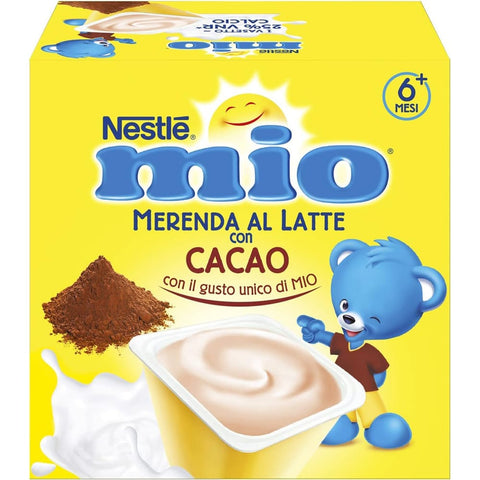 Nestle Fertiggerichte Nestle Nestlé Mio Snack mit Kakaomilch für 6 Monate, 4 x 100g 6x Original italienisch inkl. Italian Gourmet Polpa 400g 7613033310522