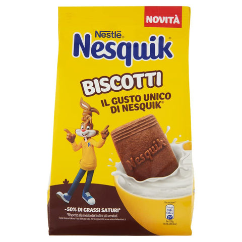 Nestle Kekse Nestle NESQUIK Biscotti Italien biscuits cookies kuchen Schokoladenkekse 300 g italienisch Original 8000300422931