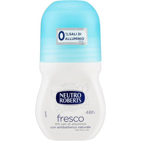 Neutro Roberts Deo Neutro Roberts Fresh Deodorant Deo Roll On Ohne Aluminiumsalze Zero Stains Natural Protection 50 ml 6x italienisch Original + kostenlos polpa 400 g 80174073
