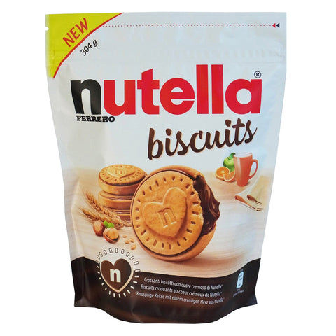 Nutella Biscuits Kekse, 1er Pack 1x304g Original italienisch