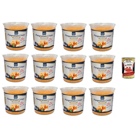 Nutrifree Backmarzipan Nutrifree Pangrattato Crispy Knusprige Semmelbrösel 12x250gr Original italienisch inkl. Italian Gourmet Polpa 400g 8032804040014