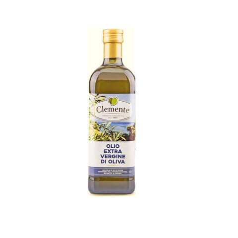 Olearia Clemente Oliven Olearia Clemente Olio Extra Vergine di Oliva Natives Olivenöl extra Mischung aus Olivenölen kalte Extraktion 1 Lt 6x italienisch Original 8010445004596