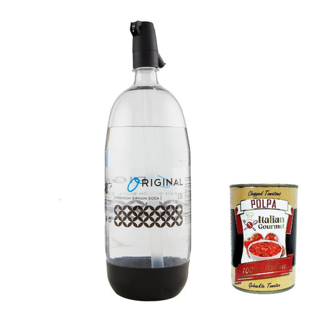Original Premium Tonic Water Original Premiun Siphon Soda, Siphon fur cocktails, Siphon Sodawasser Sprudler 1,5 l italienisch