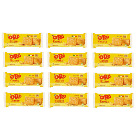 ORO Saiwa Set 12 SAIWA Biscuits Oro Gr500 685.816 Für Das Frühstück Und Imbiß Kekse italienisch Original