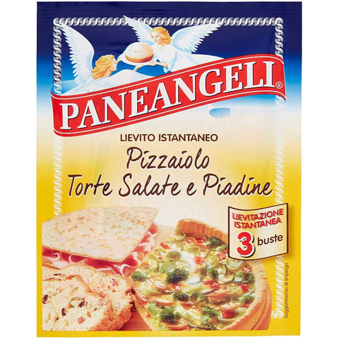 Paneangeli Brot Paneangeli Lievito Pizzaiolo Torte Salate e piadine istant hefe Mischung 3x15g 3x Original italienisch 8002060110110
