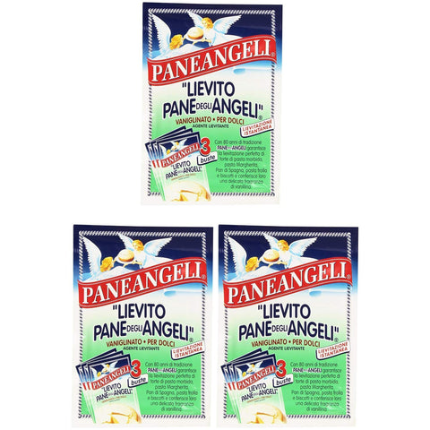 Paneangeli lievito vanigliato 48g Sauerteig Vanille hefe (3 Beutel ) 3x 16g Original italienisch