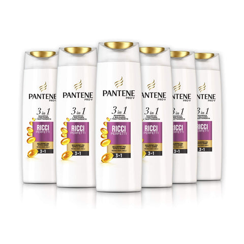 Pantene Pro-V Shampoo Perfekte Locken mit Nährstoffen 6er Pack ( ) 6x250 ml italienisch Original