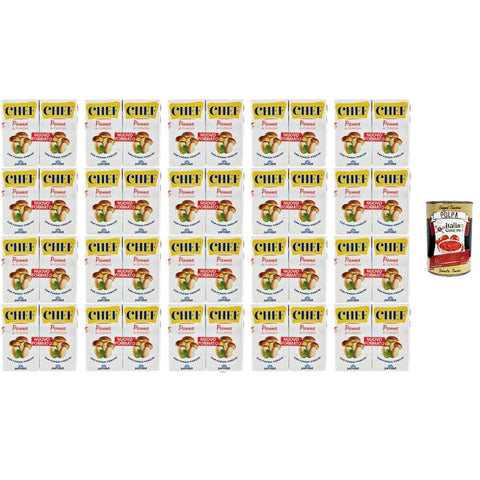 Parmalat Panna Crème Fraîche, Sauerrahm & Sahne Parmalat Panna Chef Pilz-Kochsahne mit Steinpilzen 20 Packungen 2x125 g italienisch Original Pastasauce + kostenlos polpa 400 g