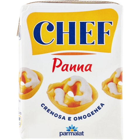 Parmalat Panna chef Sahne per cucinare Kochcreme creme fur Koch 24x200ml Original italienisch Sauce