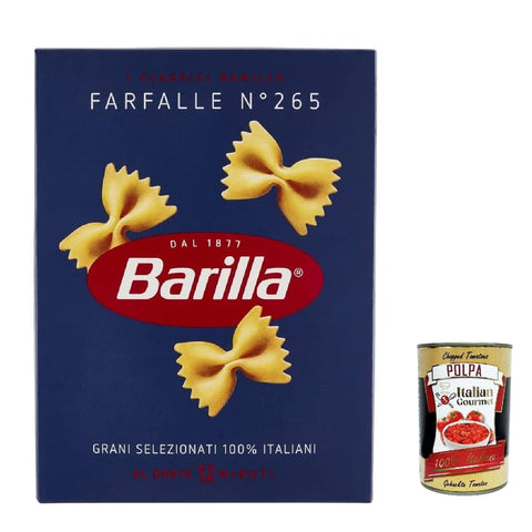 Pasta Farfalle Nudeln & Pasta Pasta Farfalle Nr. 265 italienisch Nudeln pack 500 g 20x italienisch Original + kostenlos polpa 400 g 8076800000139