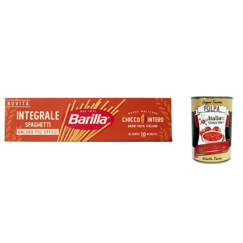 Pasta integrale Nudeln & Pasta Pasta integrale Spaghetti Integrali Vollkorn italienisch Nudeln pack 500 g 5x italienisch Original + kostenlos polpa 400 g 8076809531160