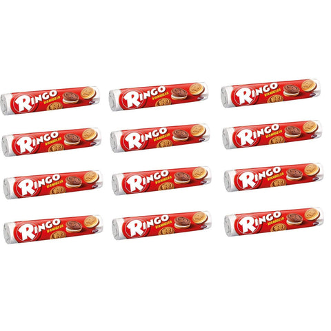 Pavesi Ringo Kekse Vaniglia 'Vanille', 165 g 12x Original italienisch