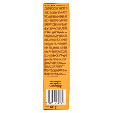 Pedigree Hundekuchen, Kekse & Kausnacks 6x Pedigree Markies Hundekekse mit Fleisch und Mark 500g 5010394996587