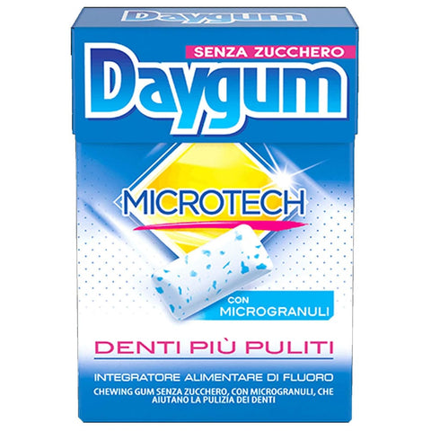 Perfetti Van Melle Kaugummis Perfetti Van Melle 20 Packungen Daygum Microtech Chewing Gum ohne Zucker italienisch Original Kaugummi 8003440236185