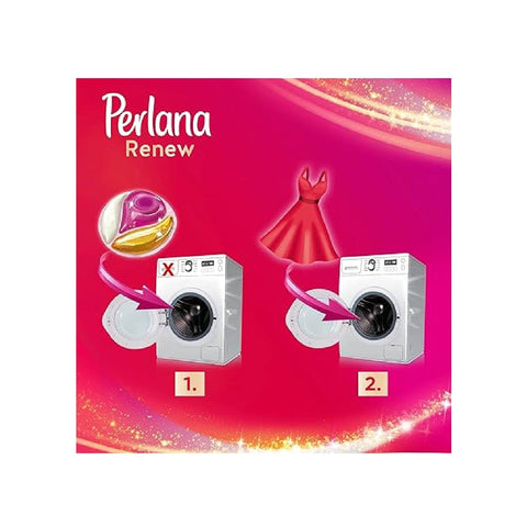 Perlana Renew Colorati All in 1 Caps Waschmittel in Kapseln für Waschmaschine 6 Packungen mit je 20 Kapseln italienisch Original