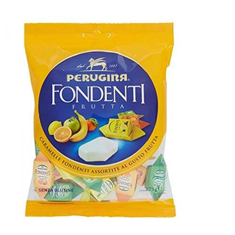 Perugina Frucht- & Kräuterbonbons Perugina Fondenti Gusto Frutta Bonbons mit Fruchtgeschmack italien 175g Beutel Original italienisch 8006150200132