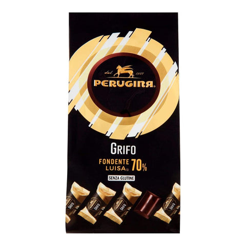Perugina Kochschokolade Perugina Grifo Perugina Fondente Luisa Extra 70% dunkle italian Schokolade kakao 6x 200g italienisch Original