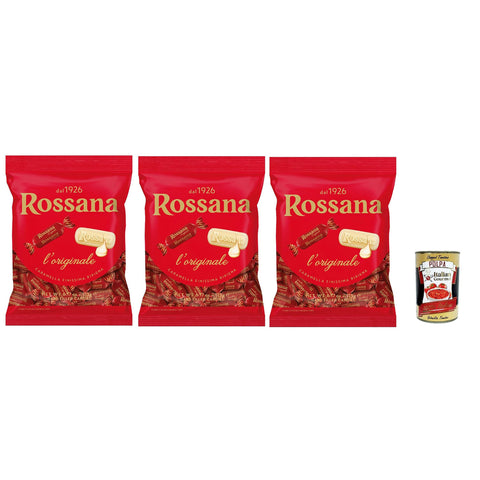 Perugina Rossana Caramelle con ripieno cremoso e unico, Süßigkeiten mit cremige und einzigartige Füllung italien 3x194g Original italienisch Gebäck
