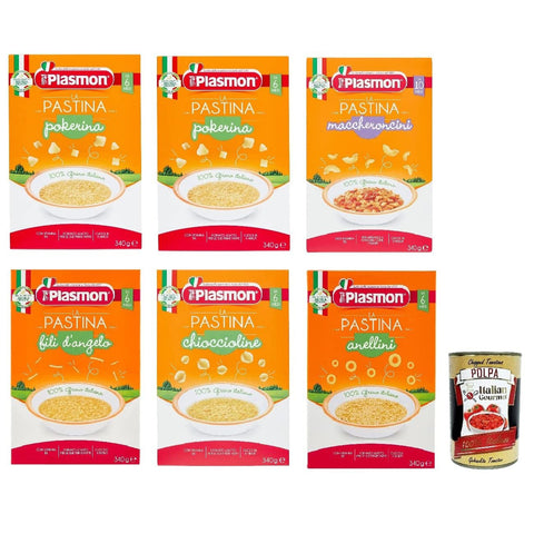 Plasmon Testpaket Pastina Infanzia Svezzamento Dai 6 Mesi 340 Grammi 6x Original italienisch Feinkost