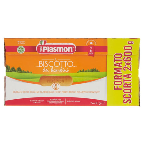 Plasmon Kekse Plasmon BISCOTTI 2x 600GR italienisch Original 8001040418512