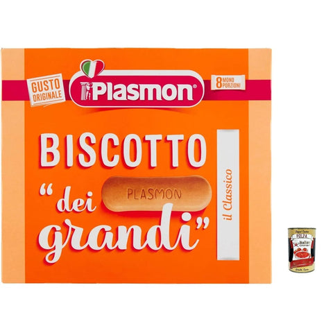 Plasmon Kekse Plasmon il Biscotto dei Grandi 300 g 3x italienisch Original Pastasauce + kostenlos polpa 400 g 8388766535601