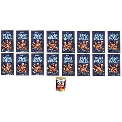 Playtime Playrolls Snacks Playtime Playrolls Kakaogeschmack 16x 150 gr Snacks italienisch Original 8032804040014