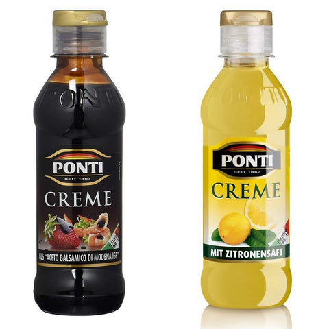 Ponti CREMA, typisch italienische Crème 1x250ml Original italienisch Öl & Essig