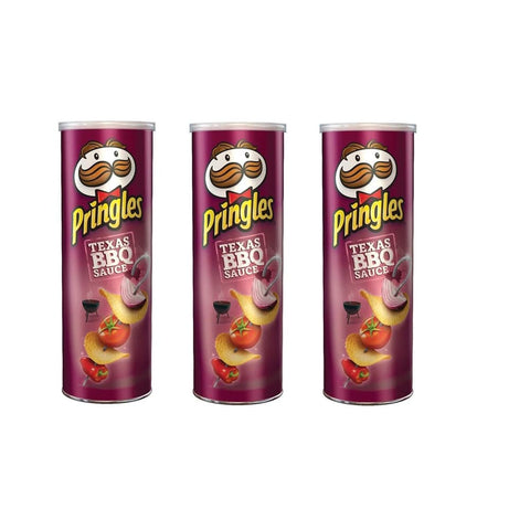Pringles Chips Pringles Texas BBQ Barbecue Patatine Grill 160 g Kartoffel chips italienisch Original 5053990127627