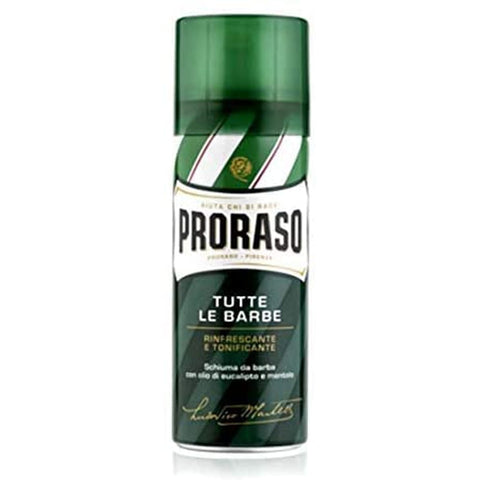 Proraso Schäume Proraso Shaving foam Cream seife Rasierschaum Eukalyptusöl und Menthol 400ml 6x Original italienisch 8004395001880