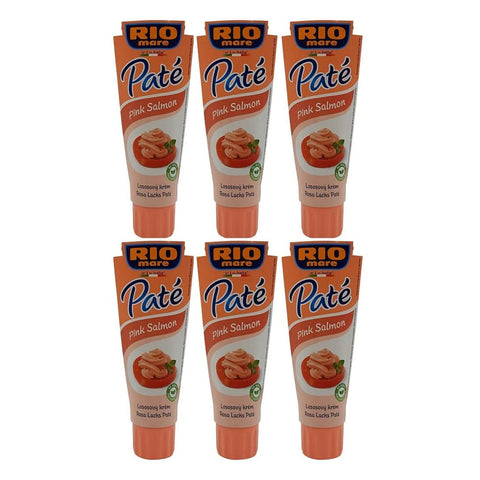 Rio Mare Patè Tonno Salmone rosa Lachs Thunfischcreme Streichfähige 6x 100g Original italienisch