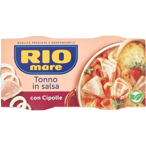 Rio mare Fertigger Thunfisch Zwiebeln Gemüse Instant Nahrungsmittel 2x160 g 3x italienisch Original