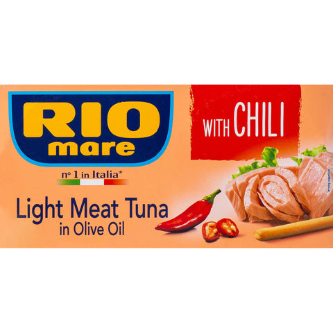 Rio Mare Thunfisch mit Knoblauch und Pepperoni - 2 Dosen italienisch Original