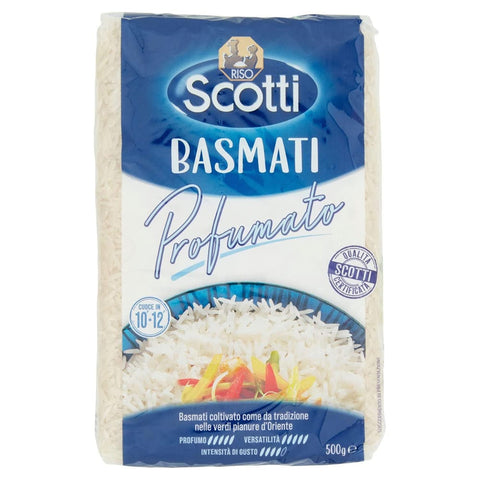 Riso Scotti Reis Riso Scotti Sapori & Emozioni Basmati reis Parboiled 6x 500 g italienisch Original
