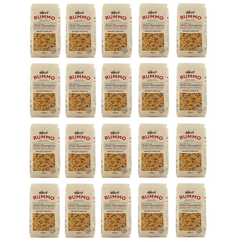 Rummo Gnocchetti Sardi N°63 Pasta Lenta Lavorazione Teigwaren aus Hartweizengrieß Bronze Zeichnung 20x500g Original italienisch