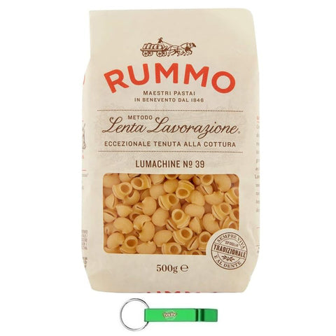 Rummo 8er - Pack Rummo Pasta Lumachine N°39, Italienische Nudeln aus Hartweizengrieß, Italienische Pasta 500g Original italienisch