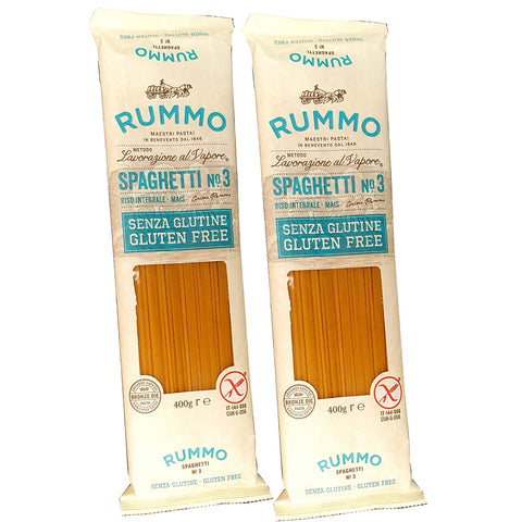 Rummo Glutenfreie Spaghetti Pasta Rummo - 2 Packungen x 400 g italienisch Original