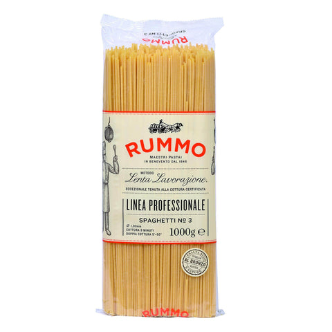 Rummo Spaghetti N°3 Hartweizengrießnudeln 1 kg italienisch Original Pasta