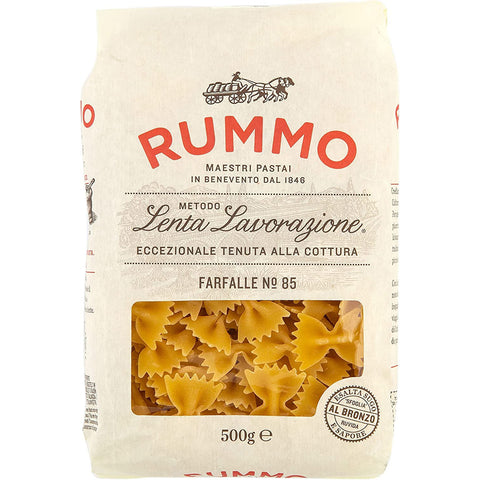 Rummo Farfalle N. 85 Hartweizengrieß Pasta Italienische Nudeln 500 g Packung Nudeln & Pasta italienisch Original
